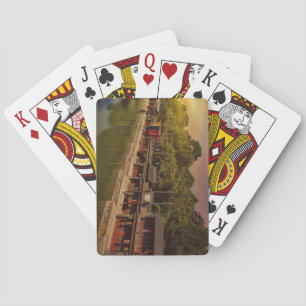 Beautiful Beijing Summer Palace at Sunset Playing Cards