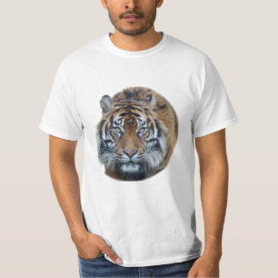 Beautiful Bengal Tiger Face Photo T-Shirt