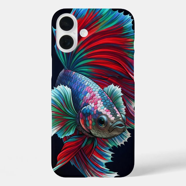 Beautiful Betta Fish Case-Mate iPhone Case (Back)