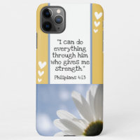 Beautiful Bible Verse Daisy Photo Template Custom