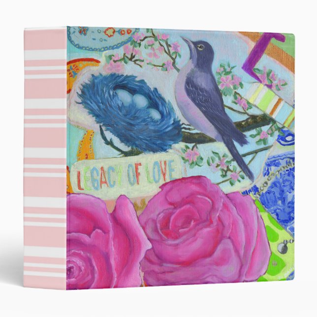 Beautiful Binders - Art Journals - Notebooks -Gift (Front/Spine)