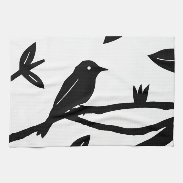 Beautiful Bird Kitchen Towel (Horizontal)