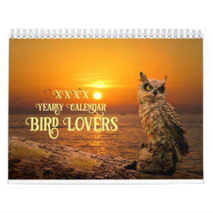 Beautiful Birds Natures Animals Avian Calendar