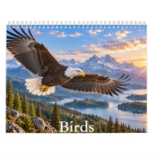 Beautiful Birds Scenic Nature Calendar