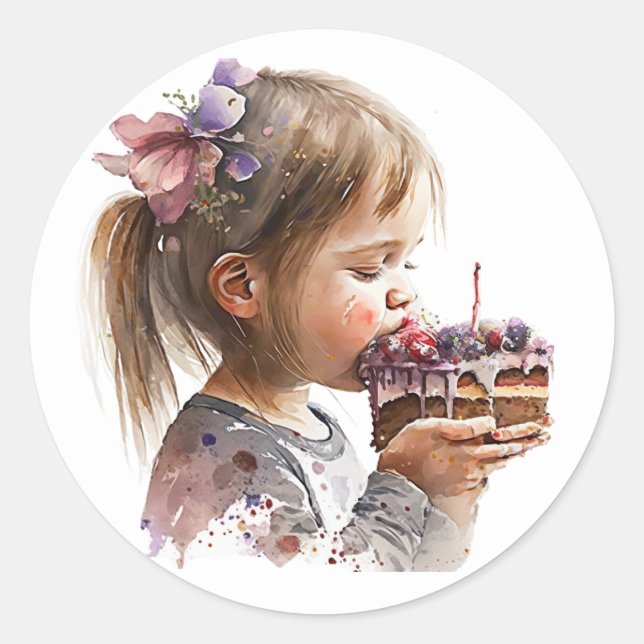 Beautiful Birthday Stickers (Front)