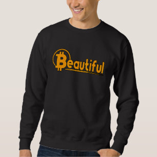 Beautiful Bitcoin Trading Crypto Blockchain 1 Sweatshirt