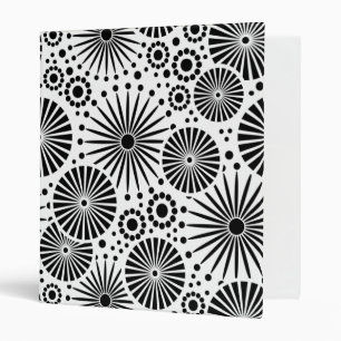 Beautiful black and white Binder
