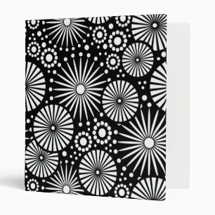 Beautiful black and white Binder
