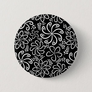 Beautiful black and white Button