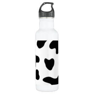Beautiful  Black and White Cow 710 Ml Water Bottle