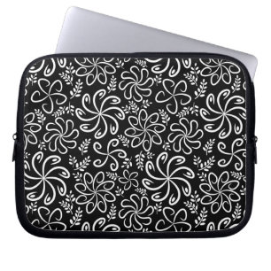 Beautiful black and white Laptop Sleeve
