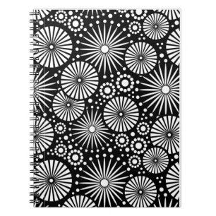 Beautiful black and white Notebook