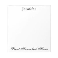Beautiful Black and White Proud Homeschool Mama