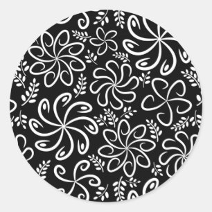 Beautiful black and white  Sticker