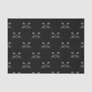Beautiful Black Cat Custom Gift Tissue Paper
