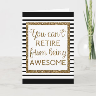 Awesome 33 Beautiful Retirement Card