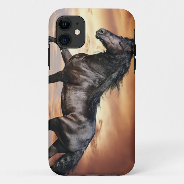 Beautiful Black Horse Case-Mate iPhone Case (Back)