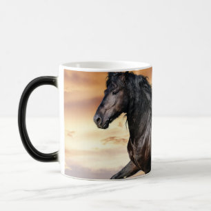 Beautiful Black Horse Magic Mug