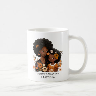 Beautiful Black Mom and Daughter (16) Coffee Mug