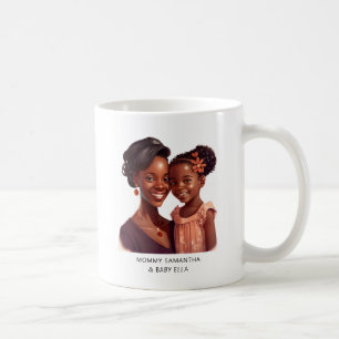 Beautiful Black Mom and Daughter (19) Coffee Mug