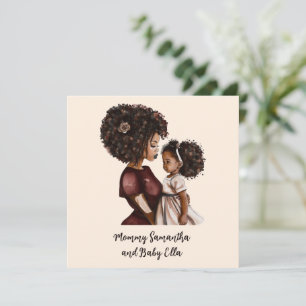 Beautiful Black Mom and Daughter (26)