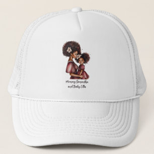Beautiful Black Mom and Daughter (27) Trucker Hat