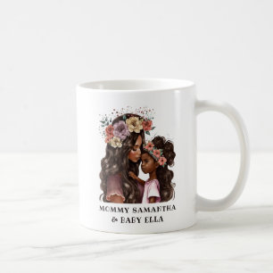 Beautiful Black Mom and Daughter (2) Coffee Mug