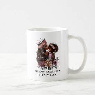 Beautiful Black Mom and Daughter (3) Coffee Mug