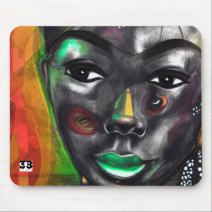 Beautiful Black Mouse Pad