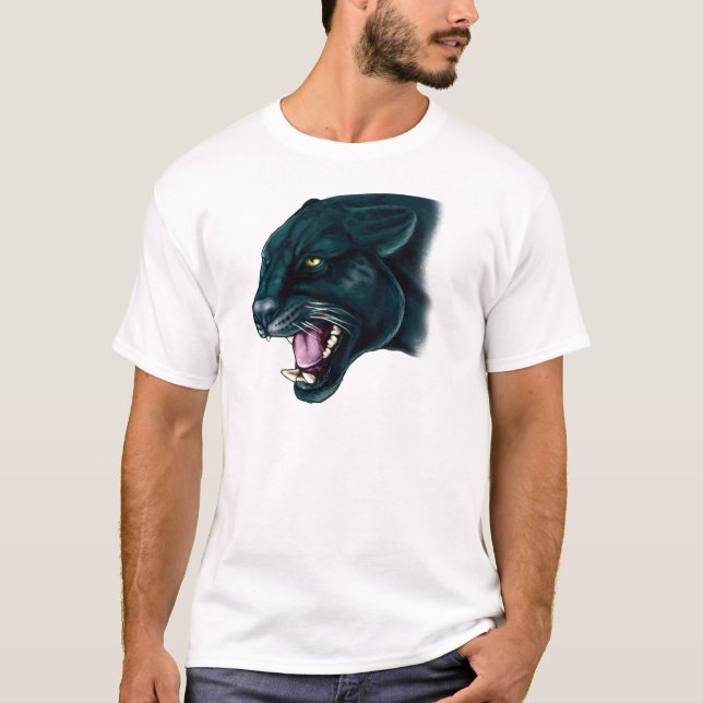 Beautiful Black Panther T-Shirt (Front)
