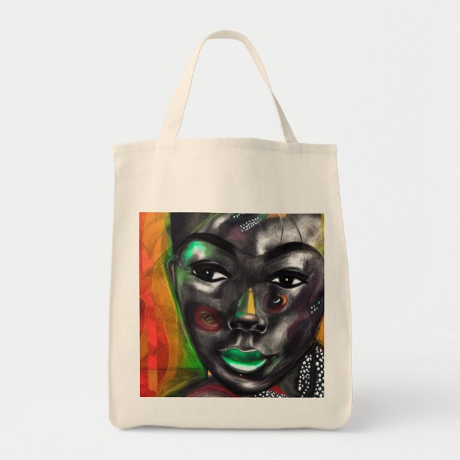 Beautiful Black Tote Bag (Front)