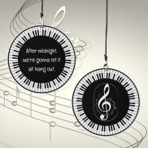 Beautiful Black & White Musician Quote Music Note