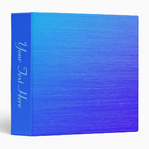 Beautiful Blended Blue Binder