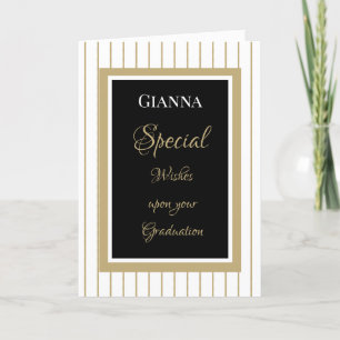 Beautiful Blessings graduation card
