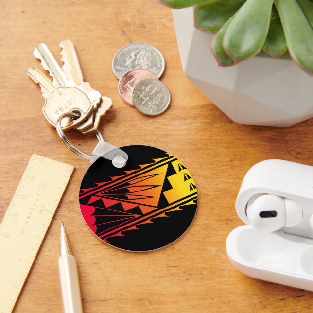 Beautiful Blessings - Red/Yellow -  Keychain (Desk)