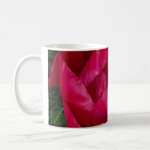 Beautiful Blooming Red Peony Coffee Mug