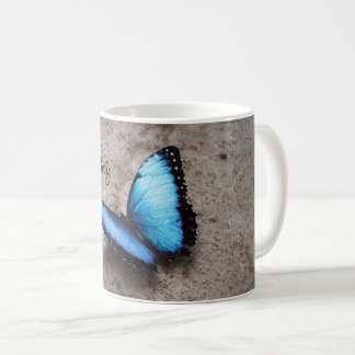 Beautiful Blue Butterfly Coffee Mug