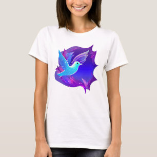Beautiful Blue Dove Graphic  T-Shirt