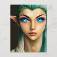 Beautiful Blue Eyed Fairy 