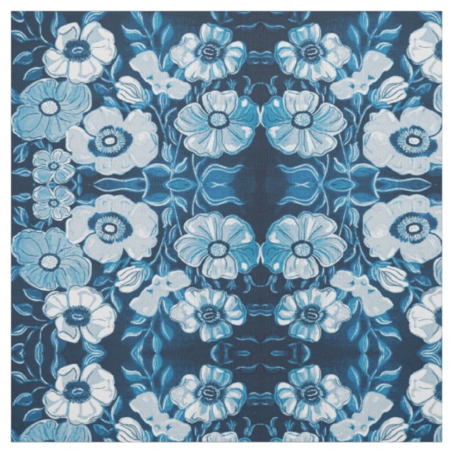 Beautiful Blue Fabric (Swatch)