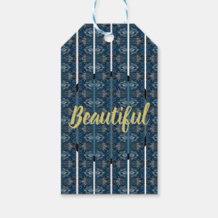 Beautiful Blue Gift Tags by Poet Adiela Akoo
