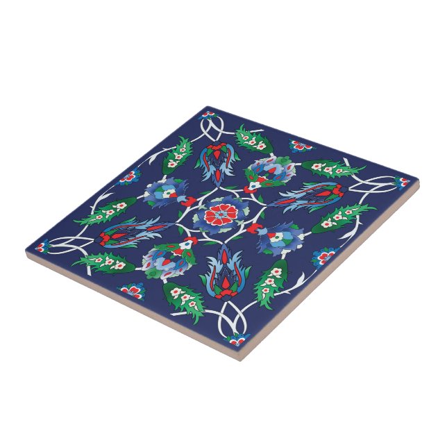 💙 Beautiful Blue Iznik Turkish tiles (Side)