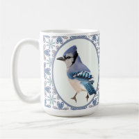 Beautiful Blue Jay Bird