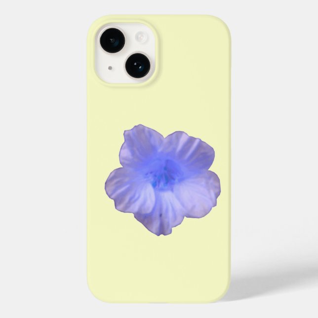 Beautiful Blue Nasturtium Case-Mate iPhone Case (Back)