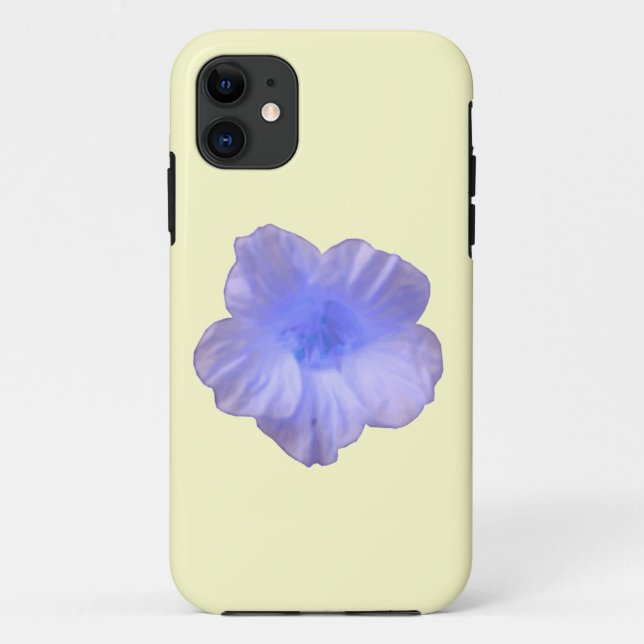 Beautiful Blue Nasturtium iPhone 5 Case (Back)