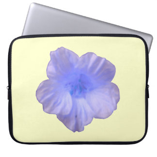 Beautiful Blue Nasturtium Laptop Bag