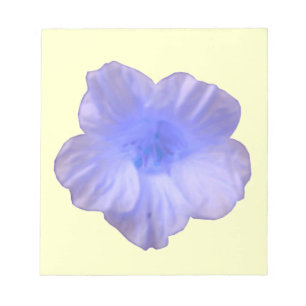 Beautiful Blue Nasturtium Notepad