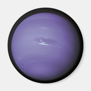 Beautiful blue Neptune, as seen from space, NASA Magnet