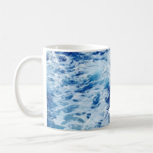 Beautiful Blue Ocean Waves Coffee Mug