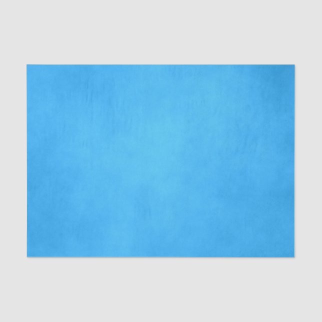 Beautiful Blue Parchment Tissue Paper (Front)